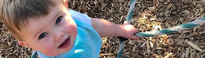 Oliver at the playground