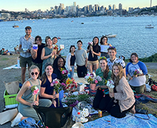 Group of Residents at Gas Works Park